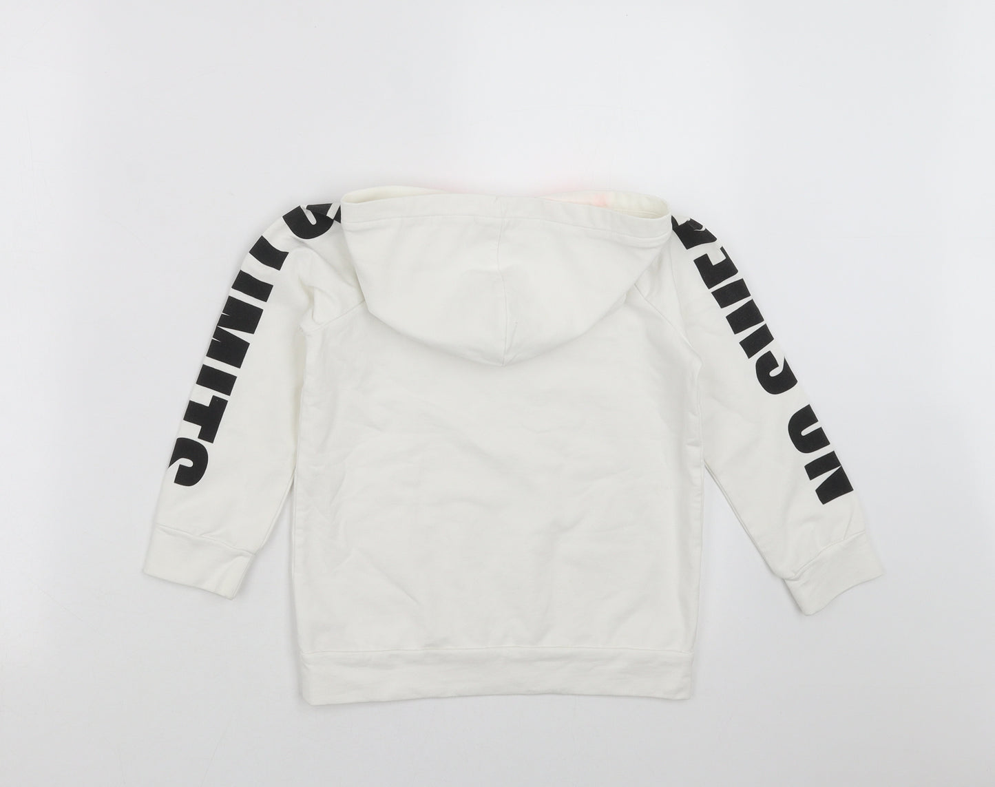 Outfit Kids Girls White   Pullover Hoodie Size 5 Years
