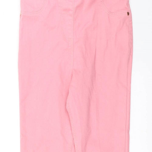 George Girls Pink  Denim Skinny Jeans Size 7-8 Years