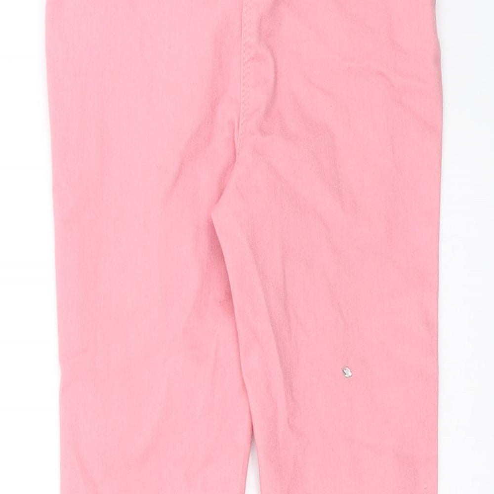 George Girls Pink  Denim Skinny Jeans Size 7-8 Years