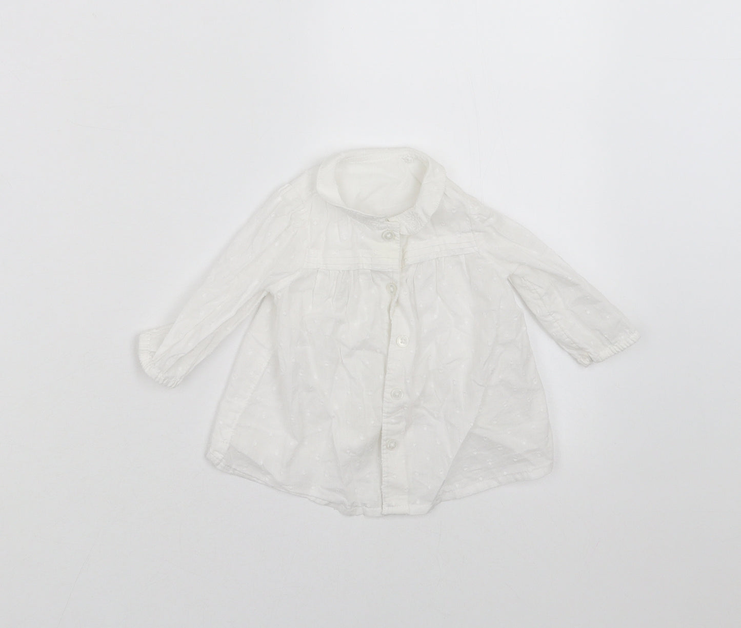 TU Baby White   Basic Blouse Size Newborn