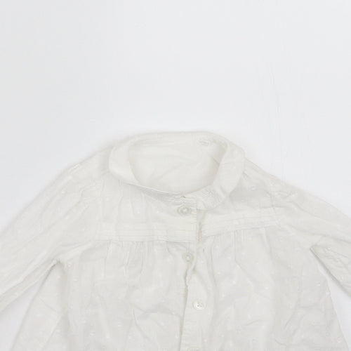 TU Baby White   Basic Blouse Size Newborn
