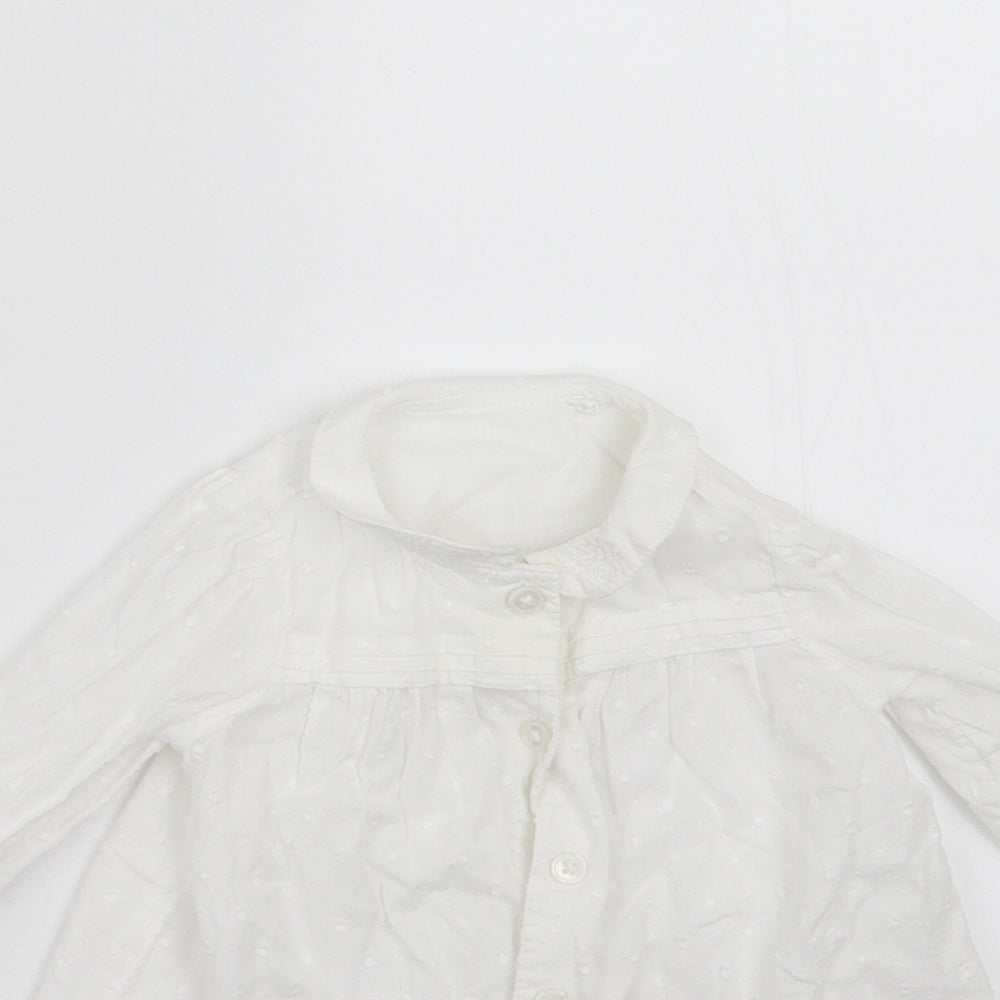 TU Baby White   Basic Blouse Size Newborn