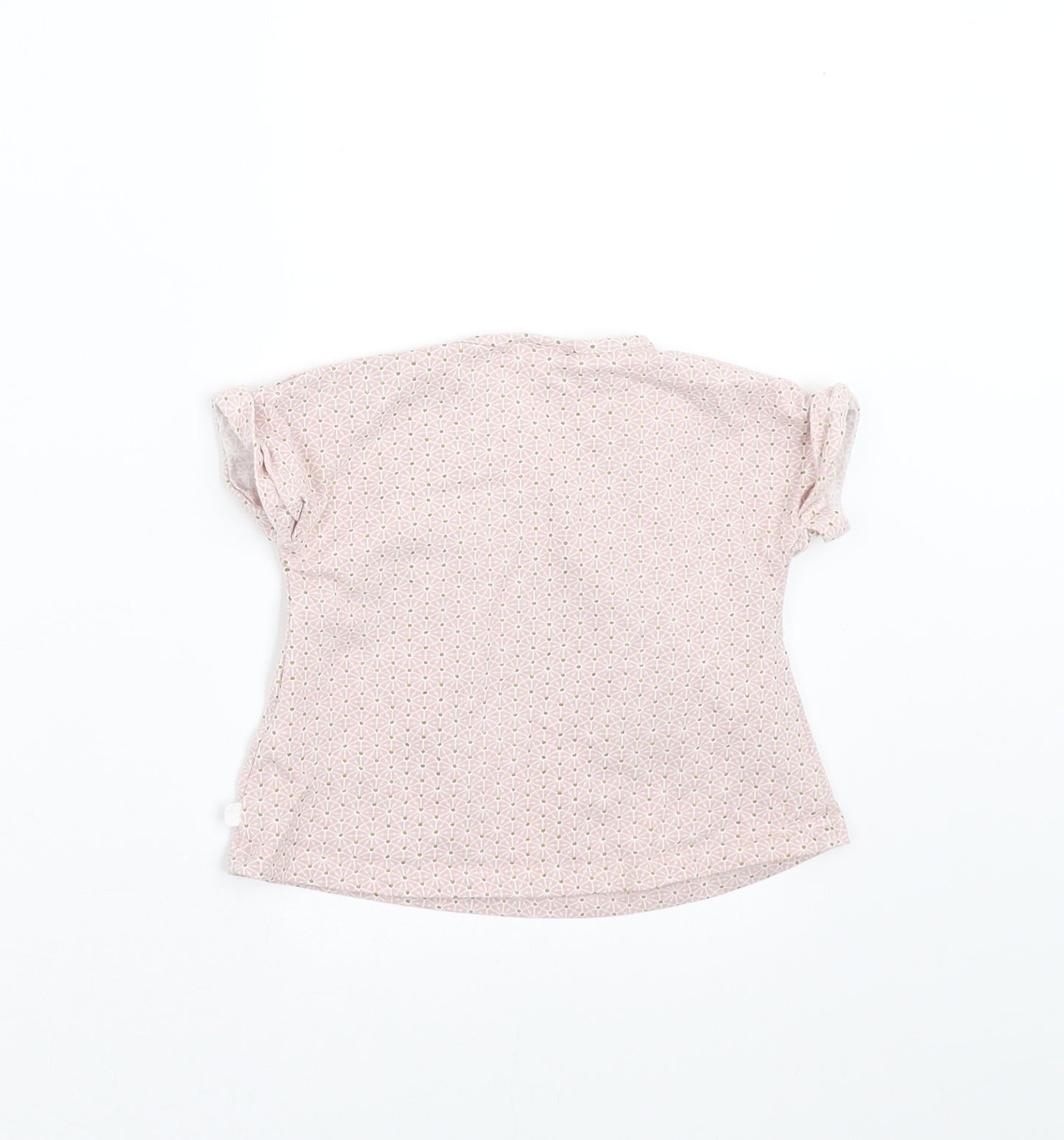 NEXT Girls Purple Geometric  Basic T-Shirt Size 0-3 Months