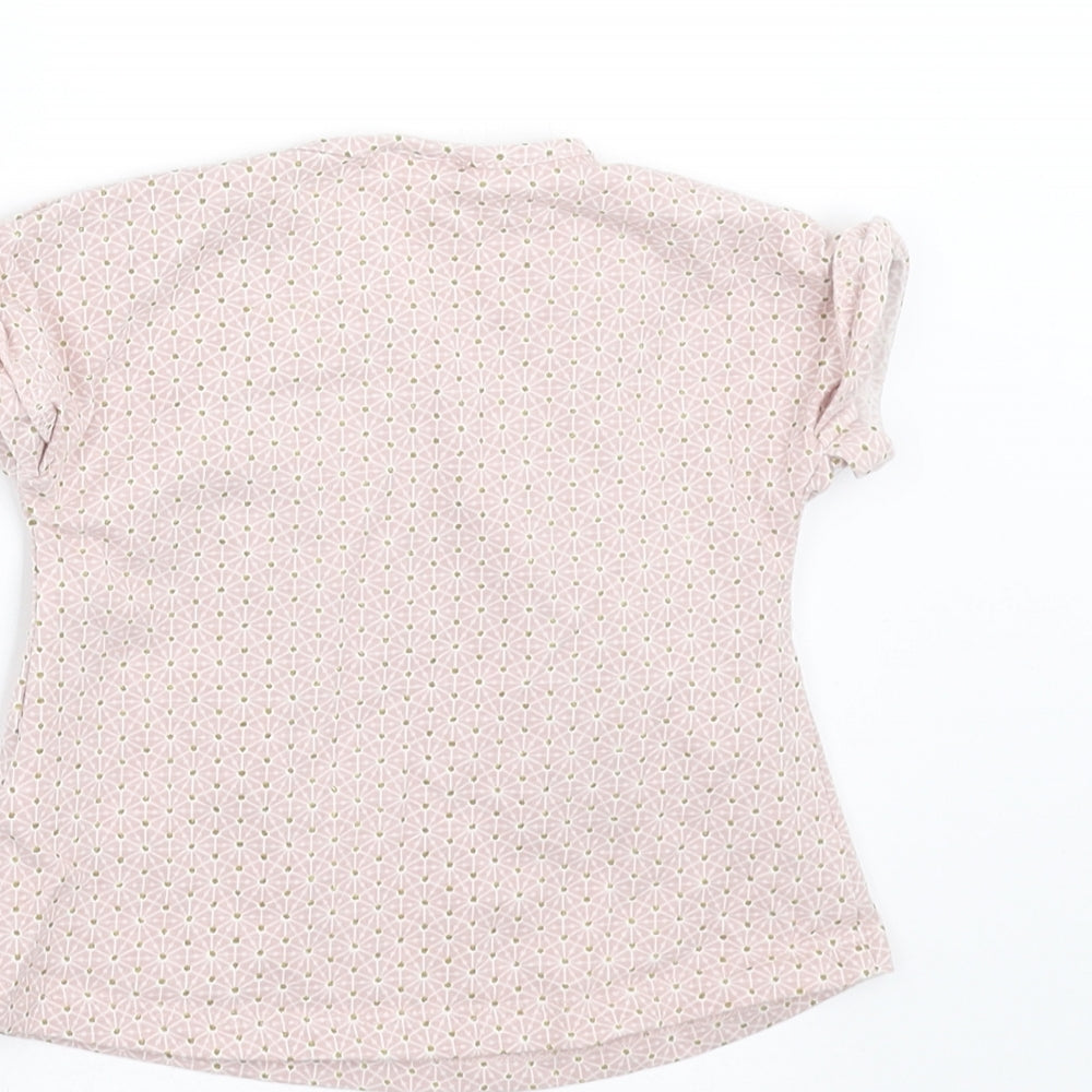 NEXT Girls Purple Geometric  Basic T-Shirt Size 0-3 Months