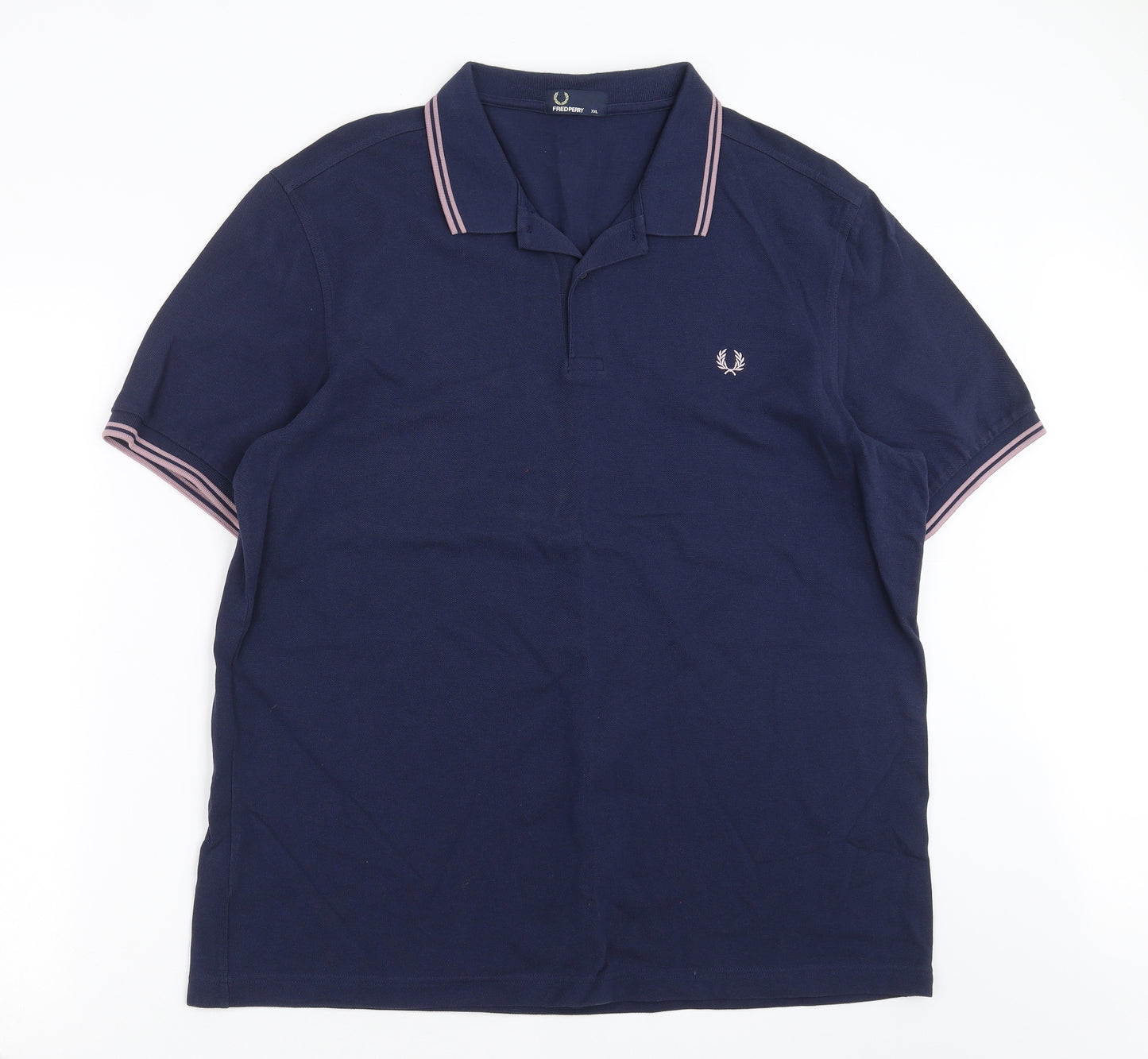 Fred Perry Mens Blue    Polo Size 2XL