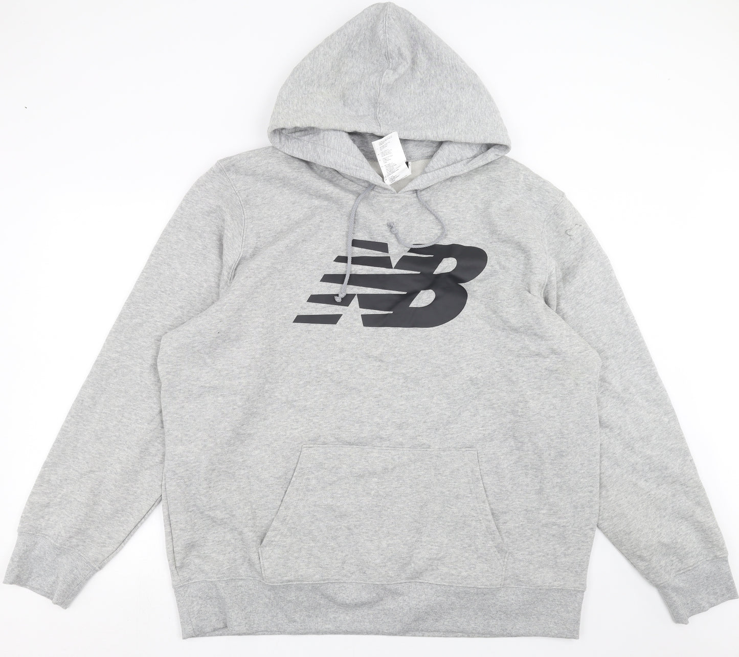 New Balance Mens Grey   Pullover Hoodie Size 2XL