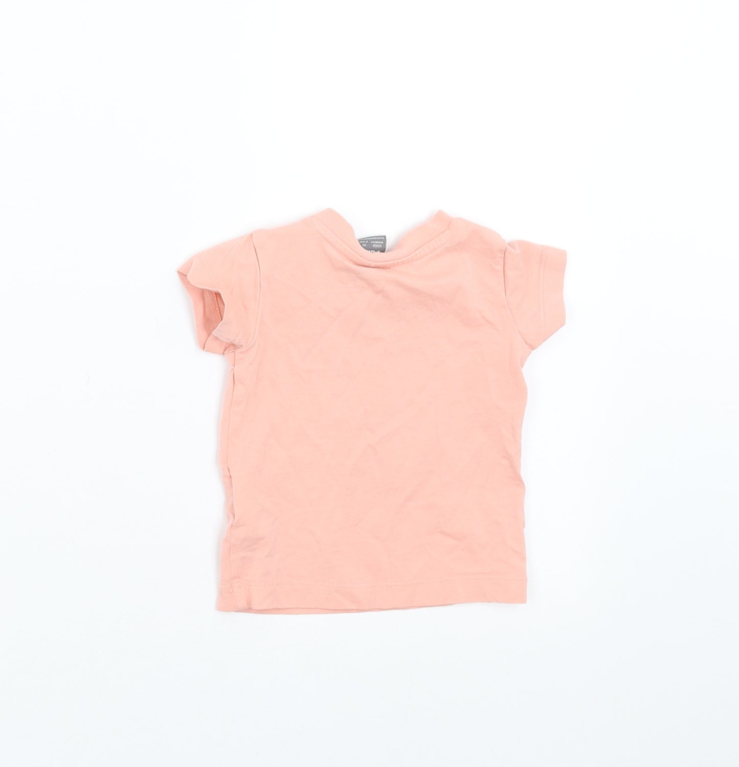 PUMA Girls Pink   Basic T-Shirt Size 3-6 Months  - 2-4 months
