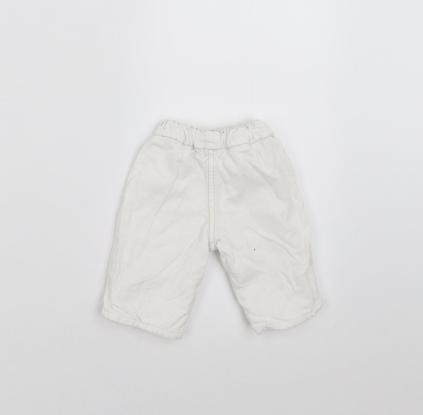 BHS Girls White    Trousers Size Newborn  - Embroidered detail