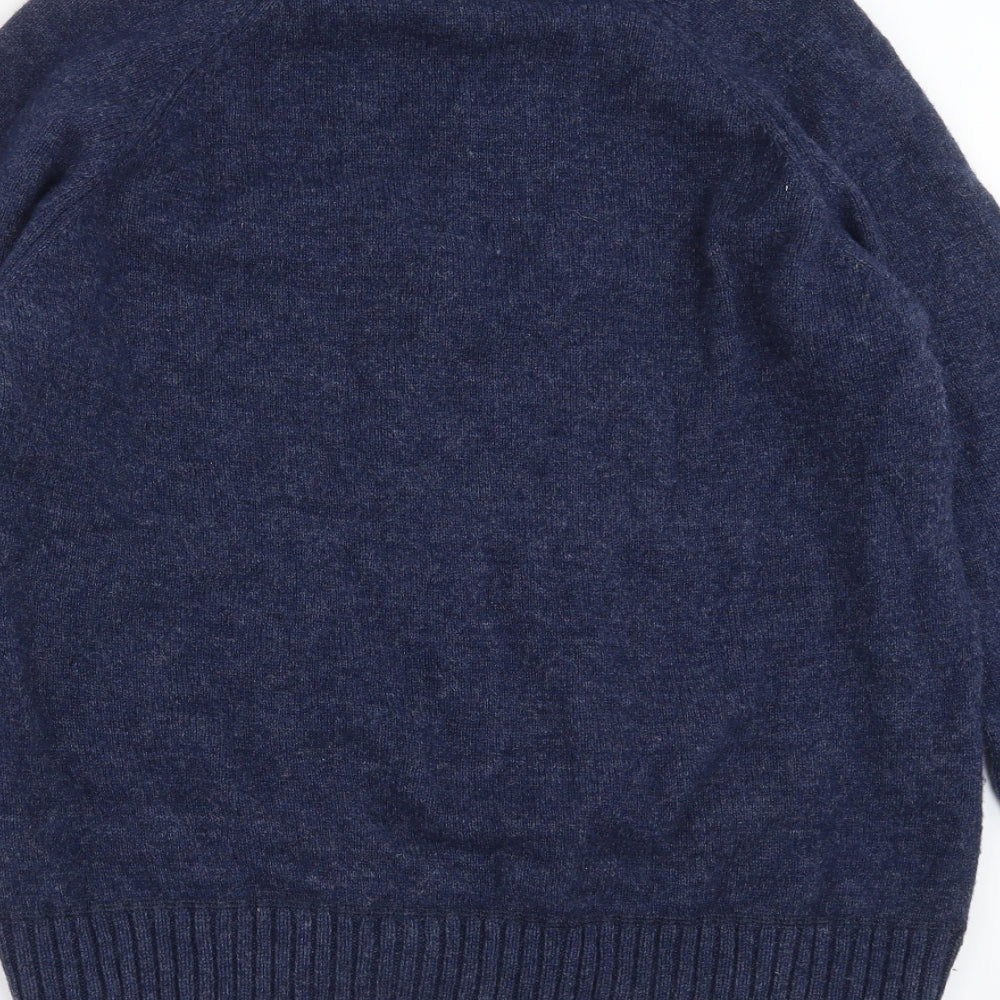 HOWICK Mens Blue   Pullover Jumper Size L