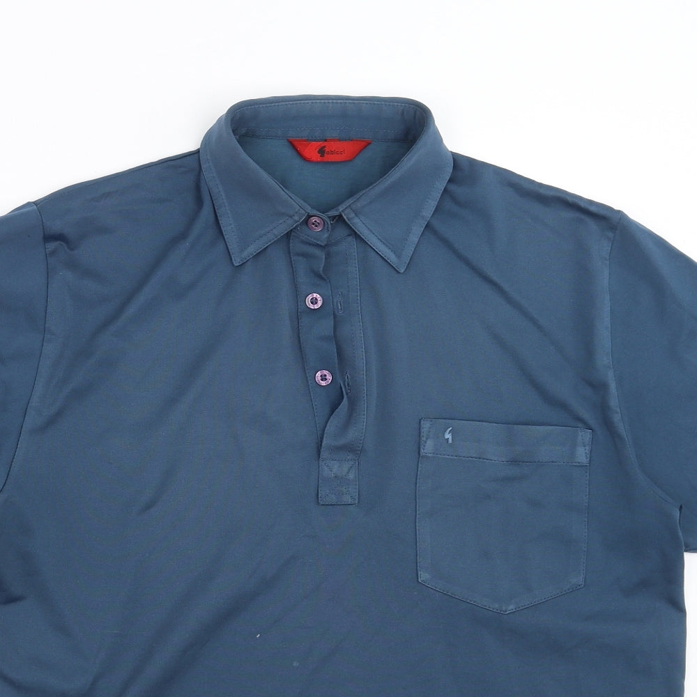 Gabicci Mens Blue    Polo Size M