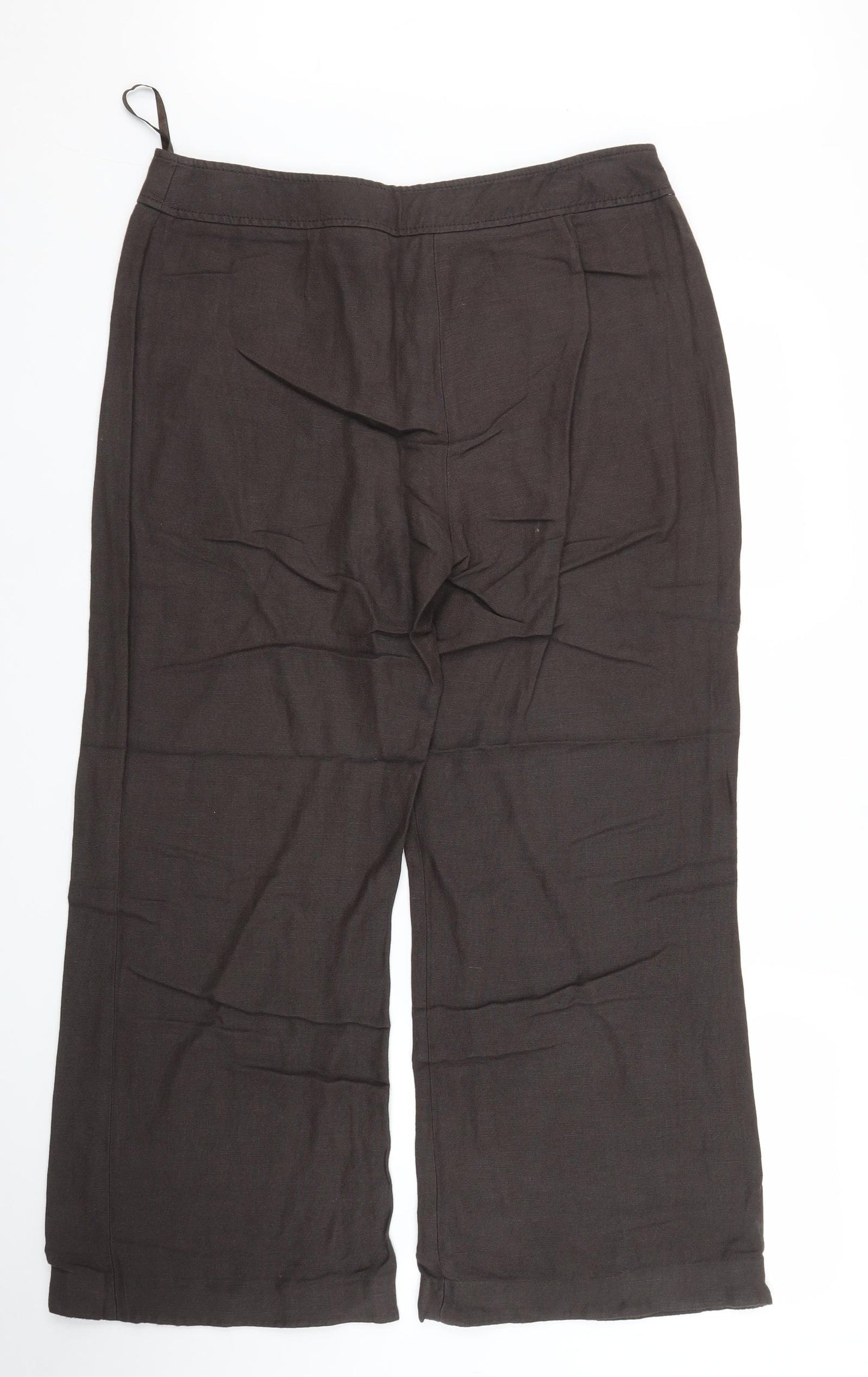 Wallis Womens Brown   Trousers  Size 14 L26 in