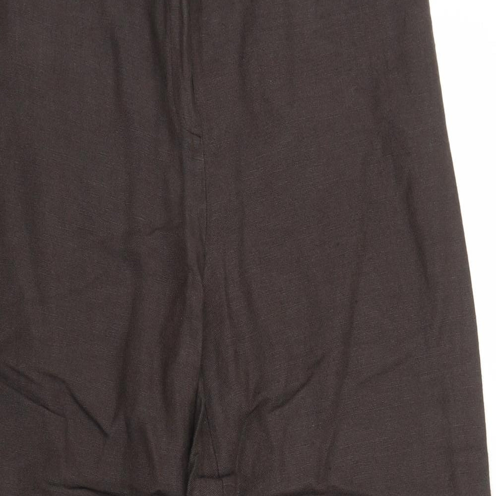 Wallis Womens Brown   Trousers  Size 14 L26 in