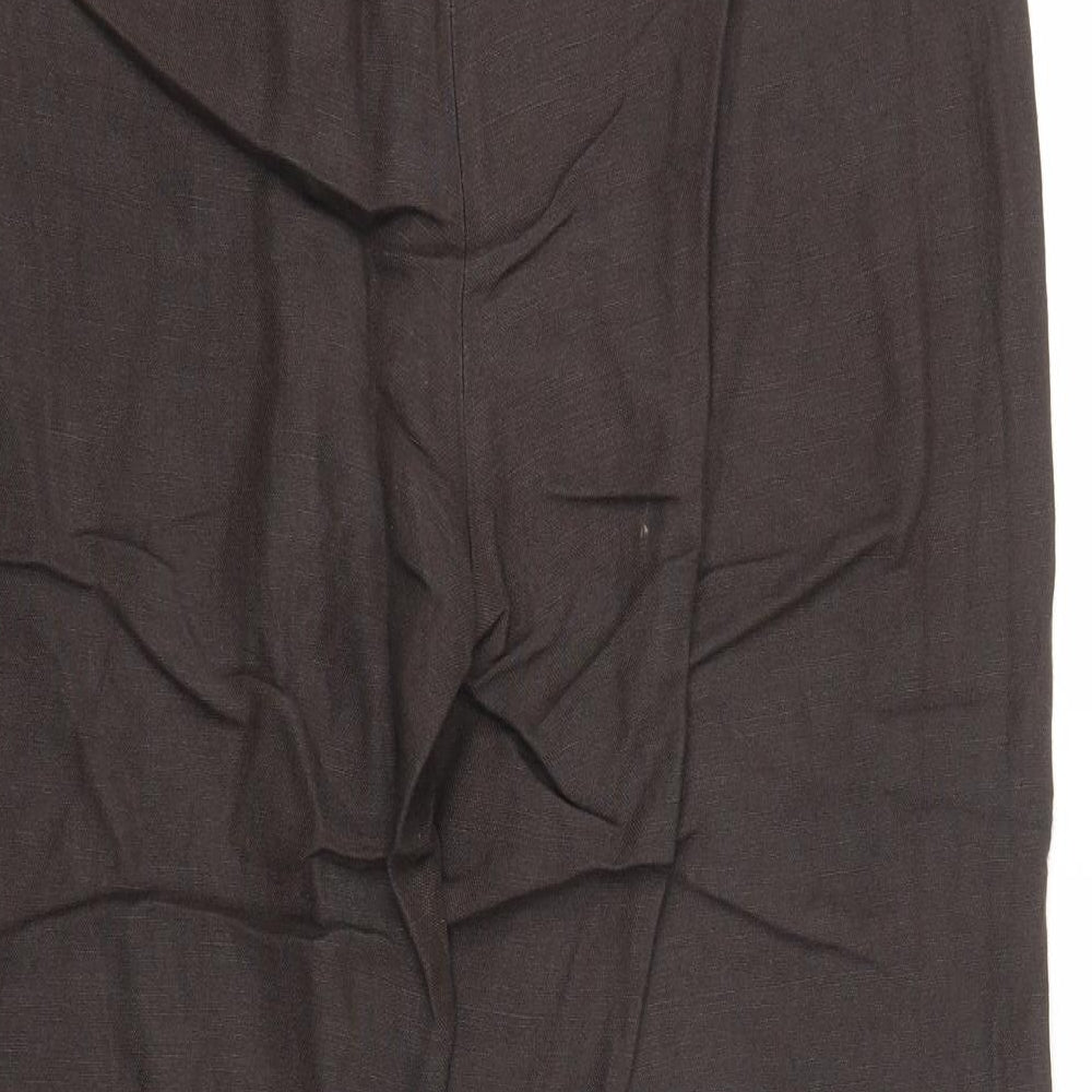 Wallis Womens Brown   Trousers  Size 14 L26 in