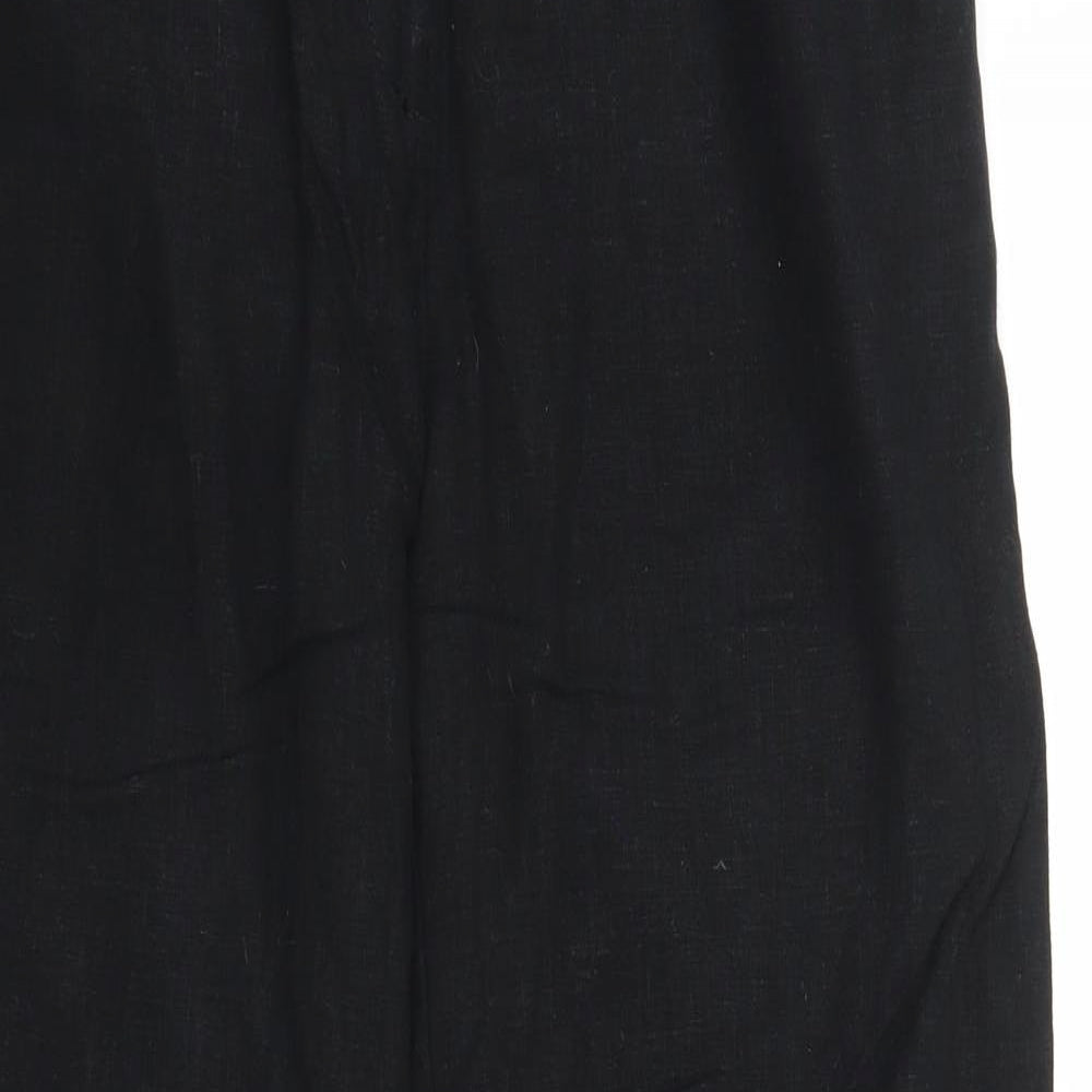 George Womens Black   Trousers  Size 12 L29 in