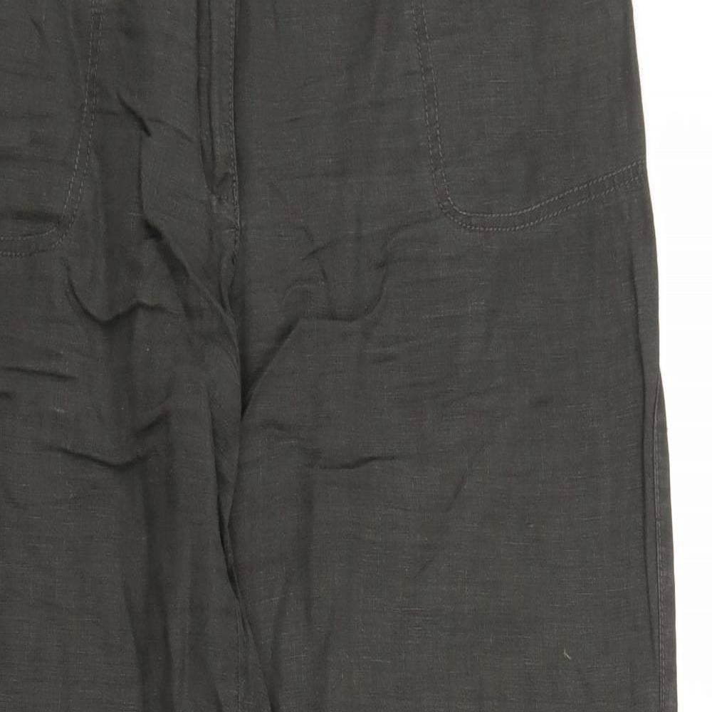 Olsen Womens Green   Trousers  Size 14 L30 in