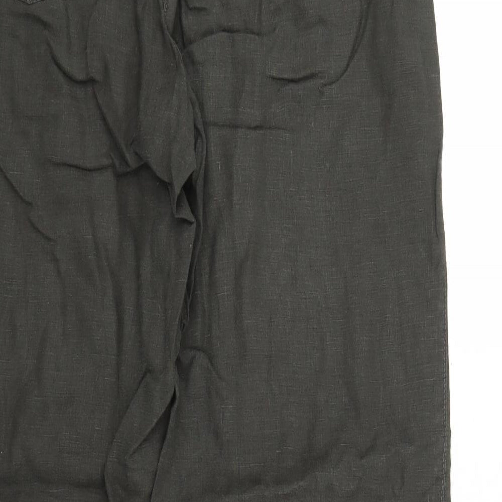 Olsen Womens Green   Trousers  Size 14 L30 in