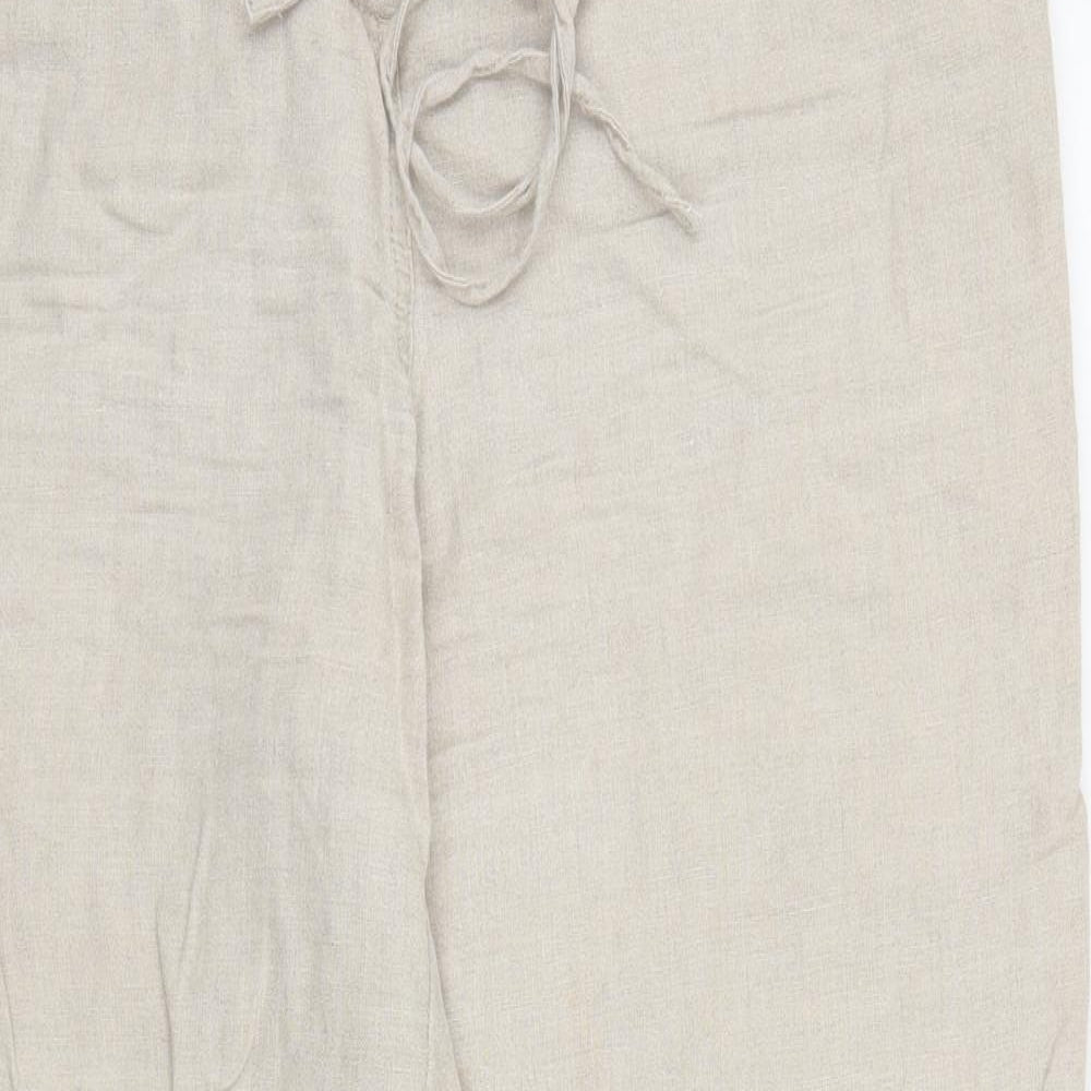 EAST Womens Beige   Trousers  Size 14 L28 in
