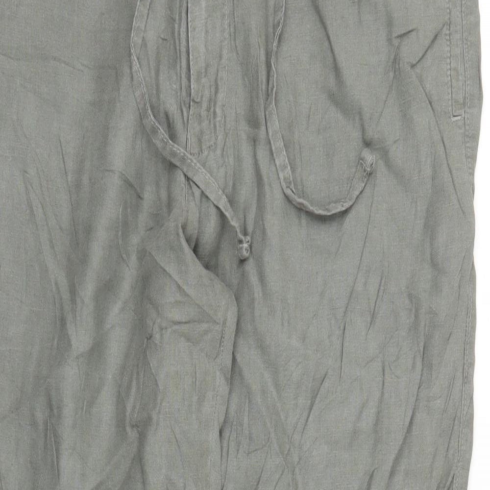 M&S Mens Green   Capri Trousers Size 34 in L33 in