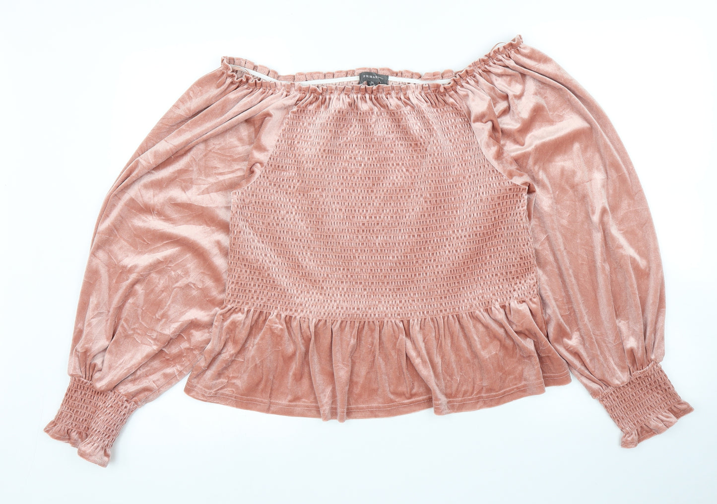 Primark Womens Pink   Basic Blouse Size 2XL