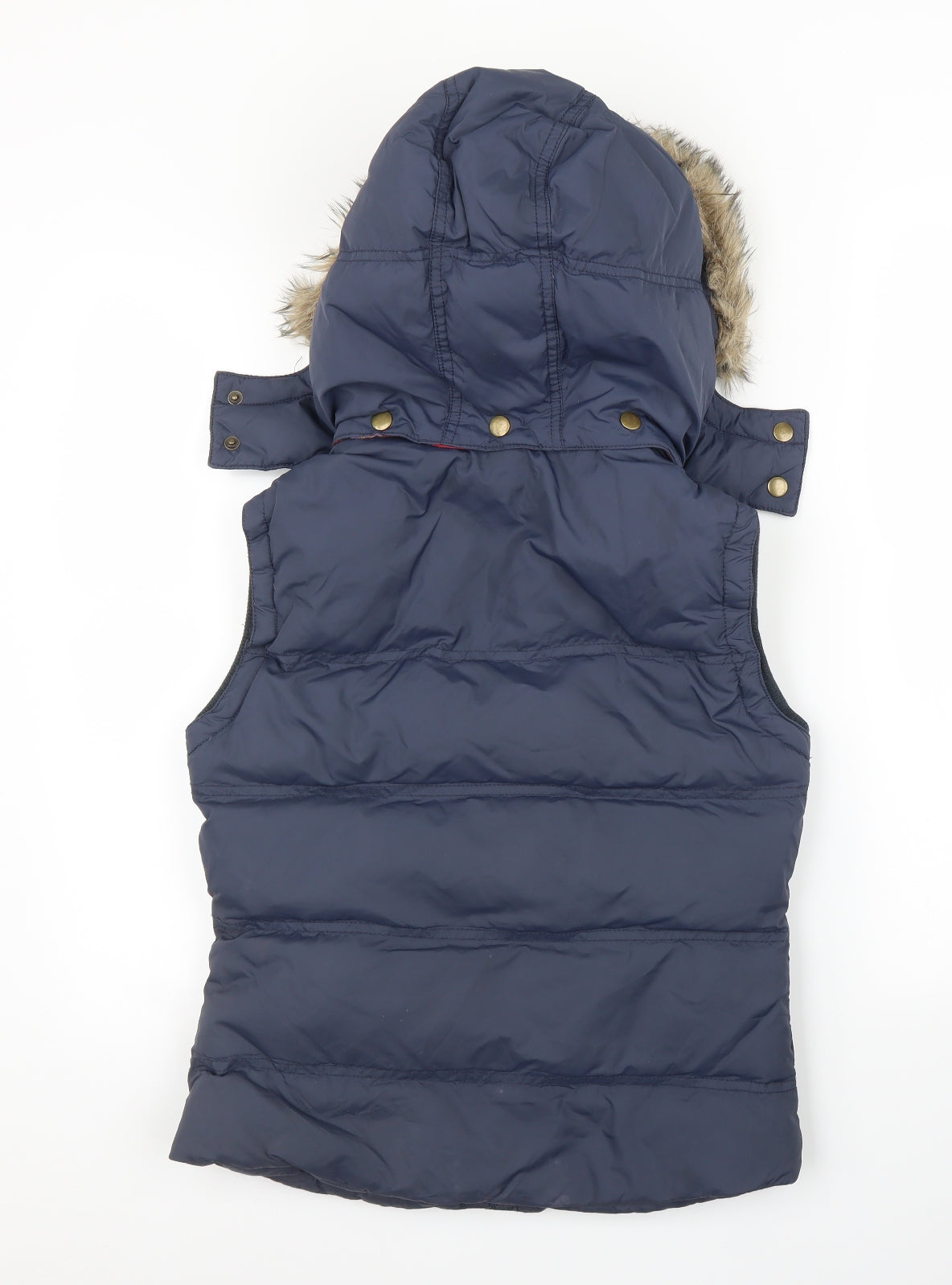 Jack Wills Womens Blue   Gilet Coat Size 8