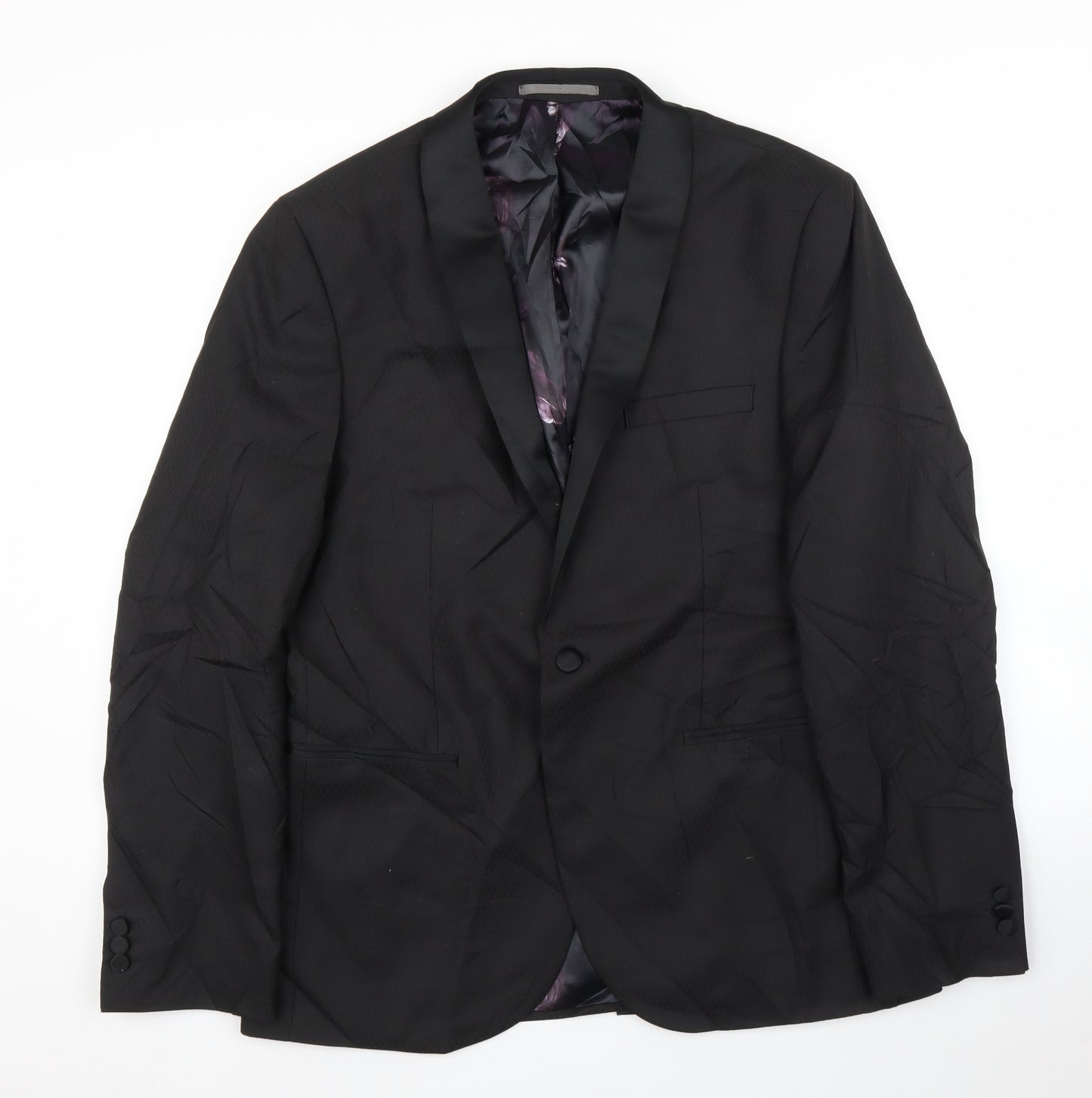 NEXT Mens Black   Jacket Suit Jacket Size 42