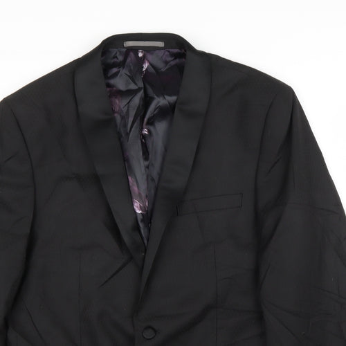 NEXT Mens Black   Jacket Suit Jacket Size 42