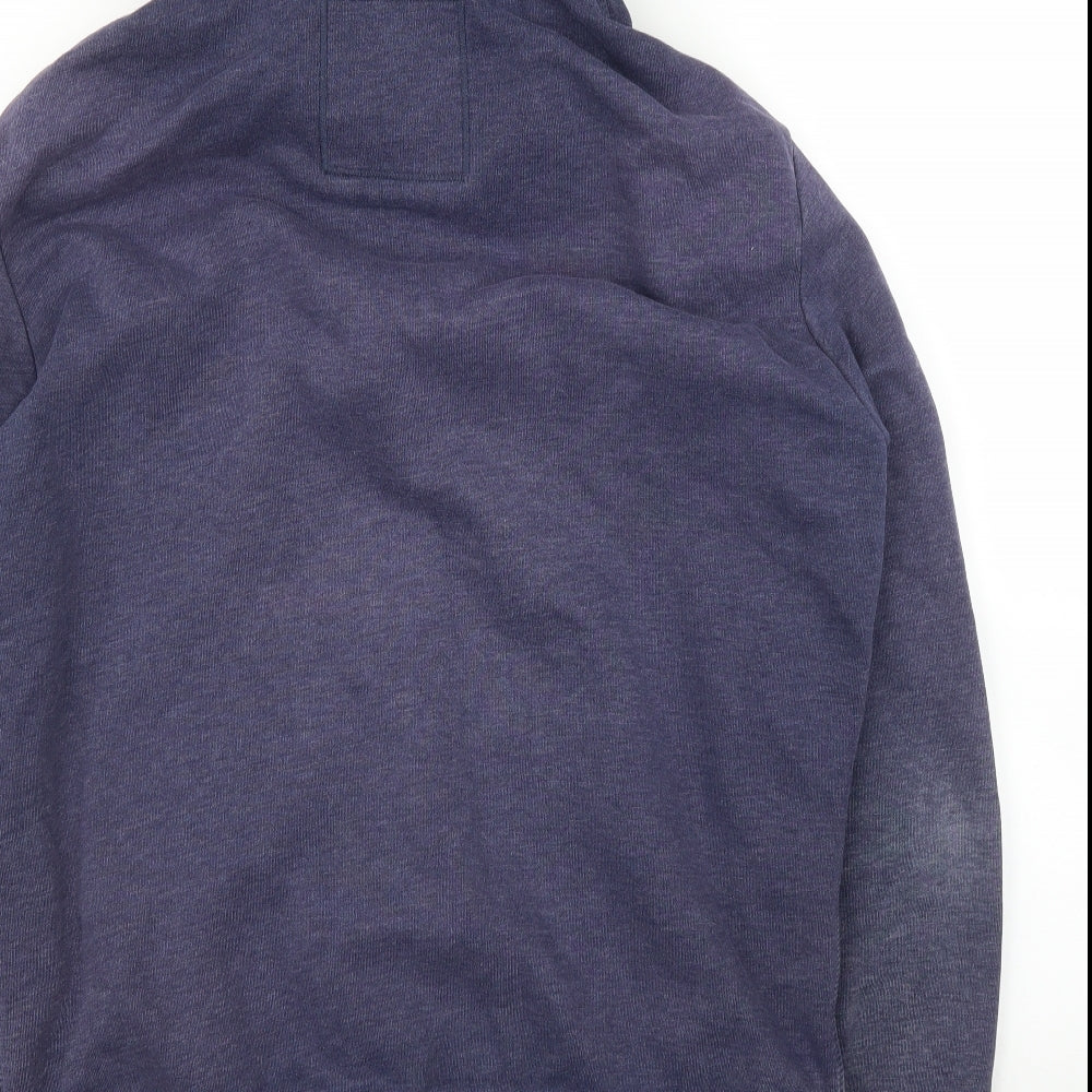 Superdry Mens Blue   Full Zip Hoodie Size XL