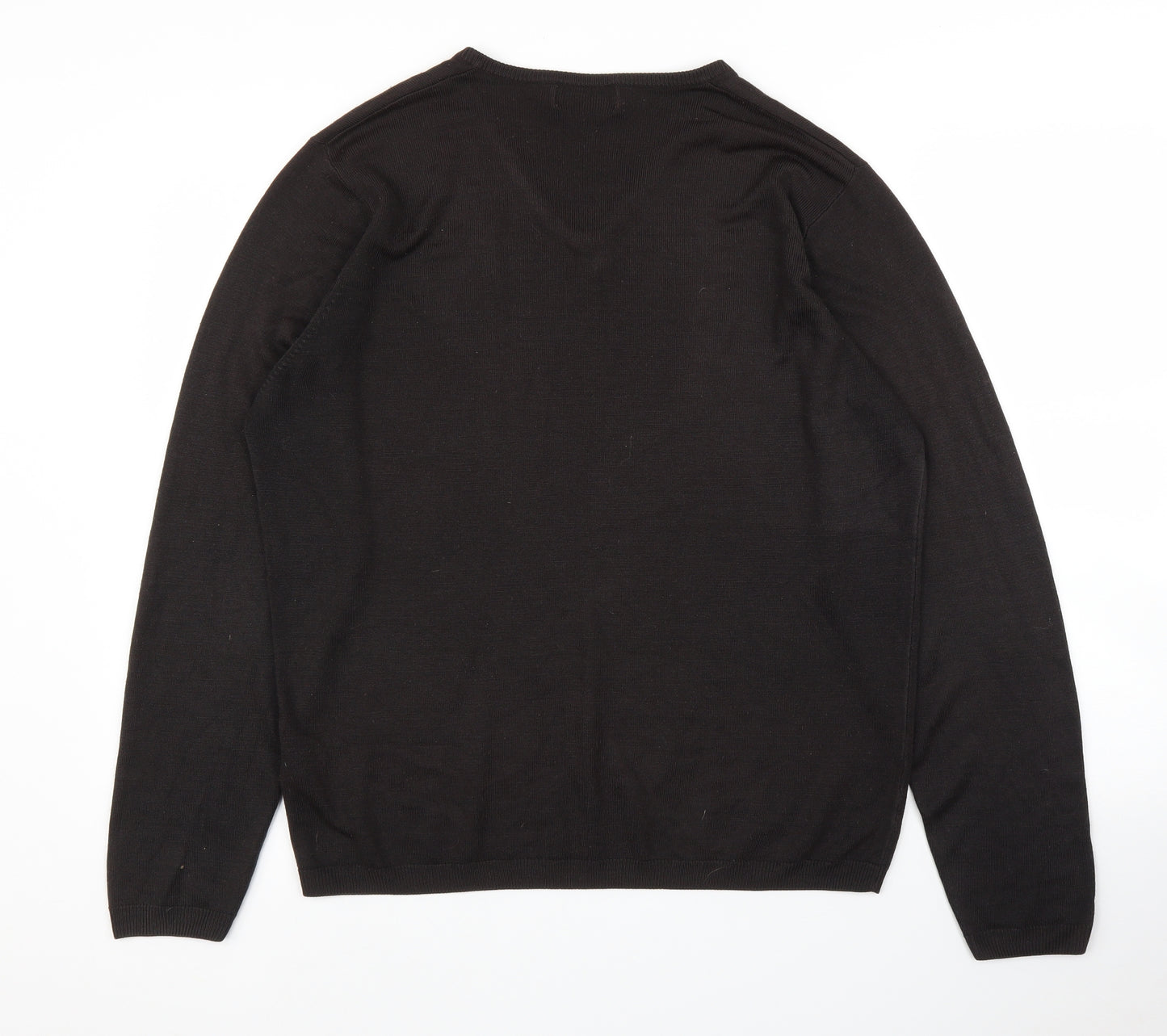 M&S Mens Brown   Pullover Jumper Size M