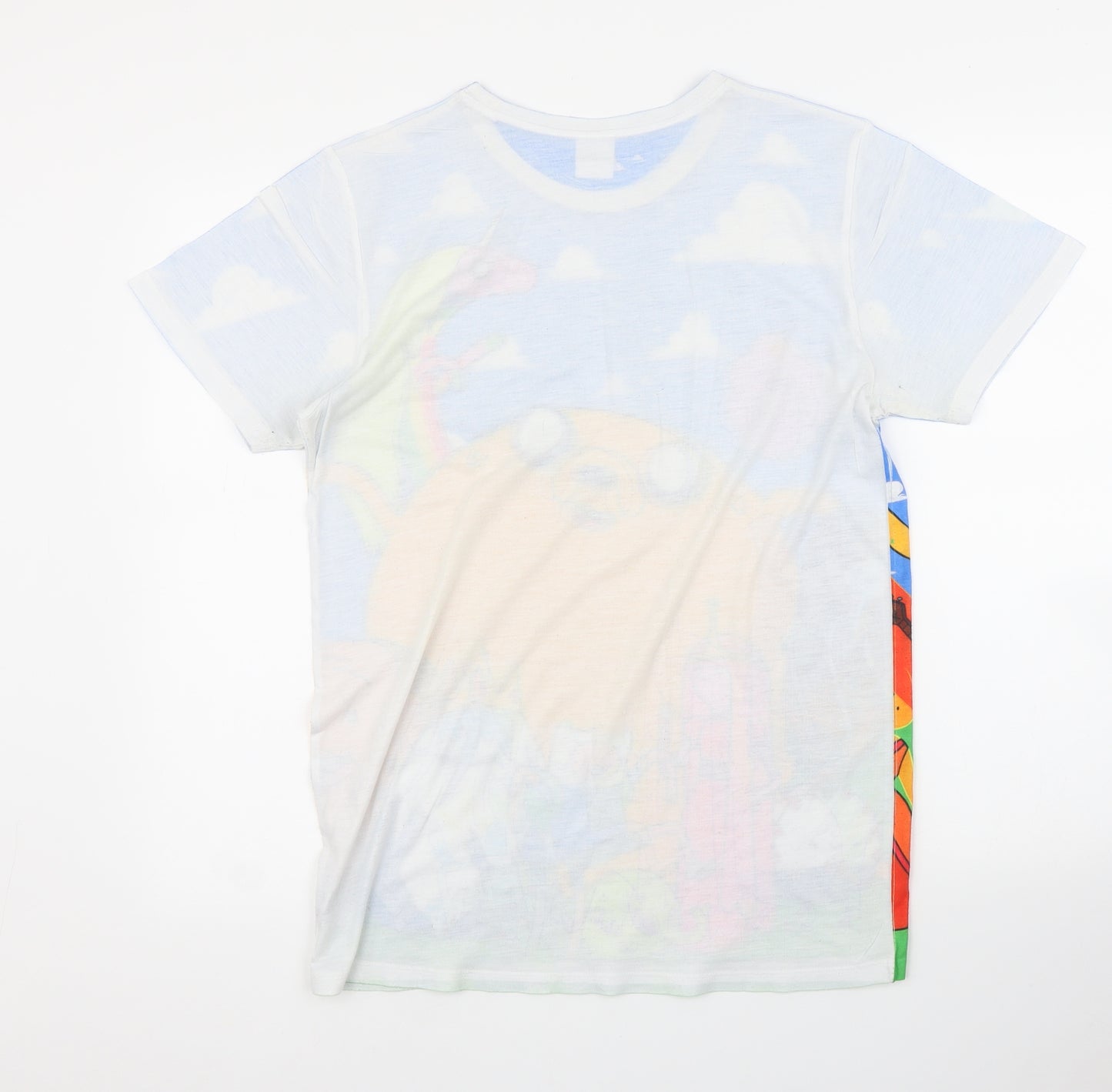 Cartoon Network Mens Blue    T-Shirt Size M  - Adventure Time