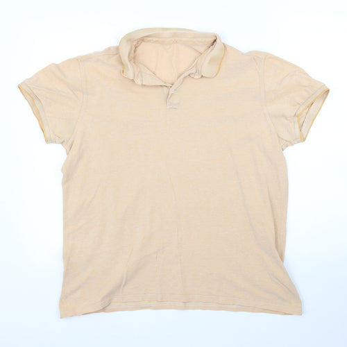 Preworn Mens Orange    Polo Size L