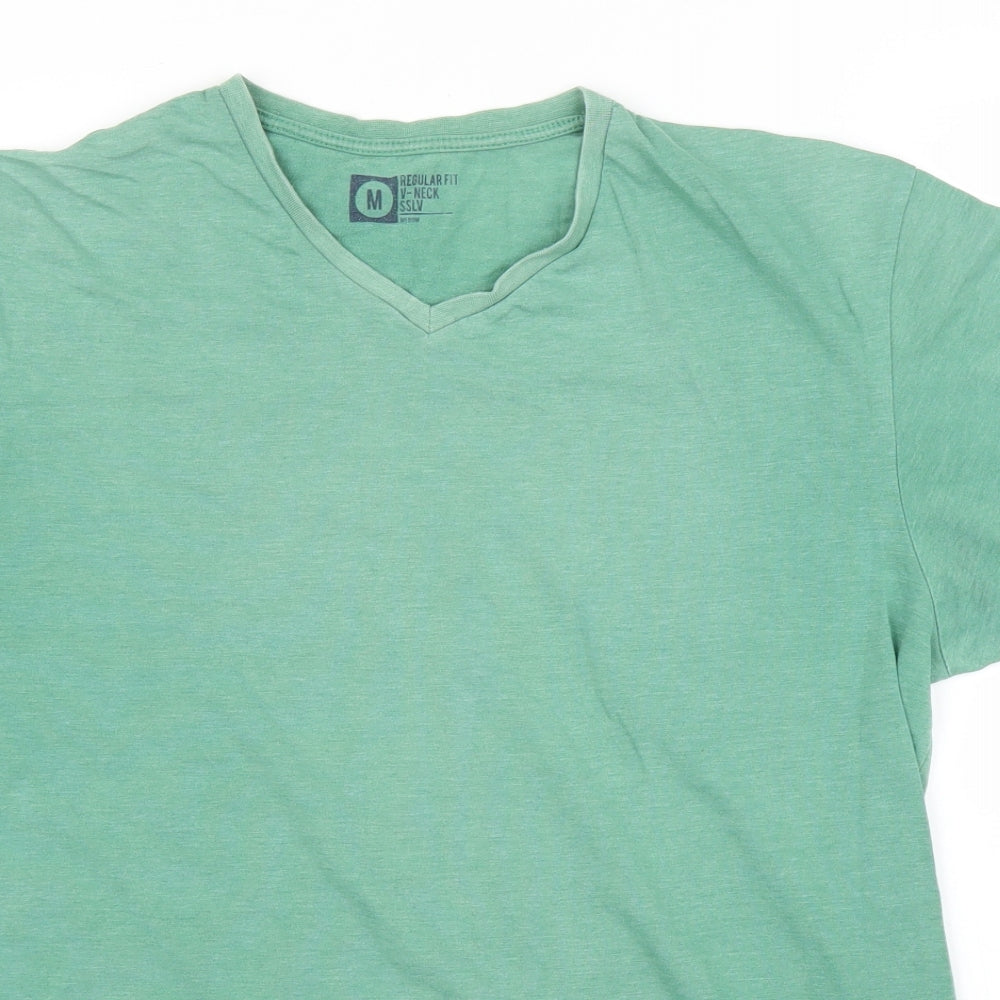 Preworn Mens Green    T-Shirt Size M