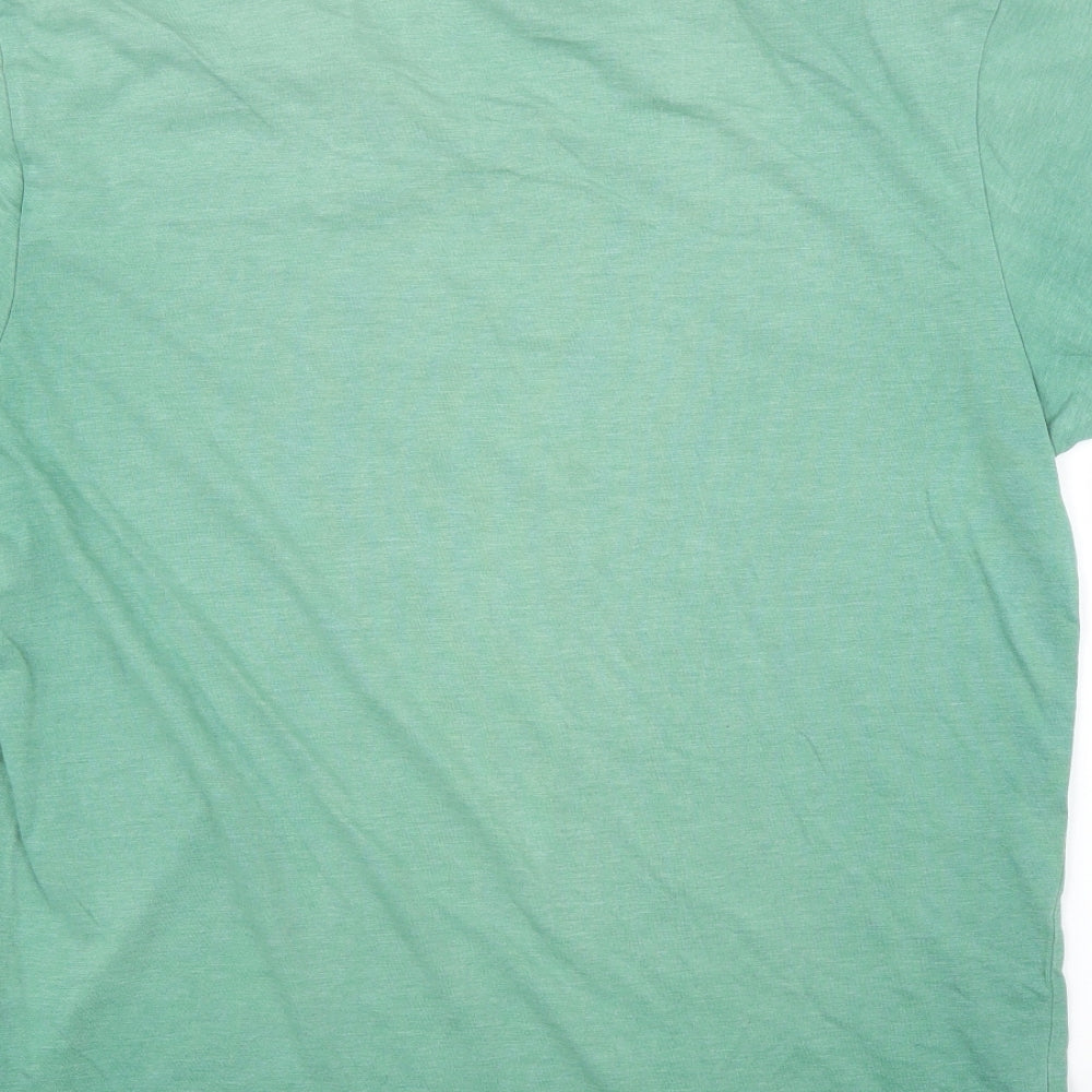 Preworn Mens Green    T-Shirt Size M