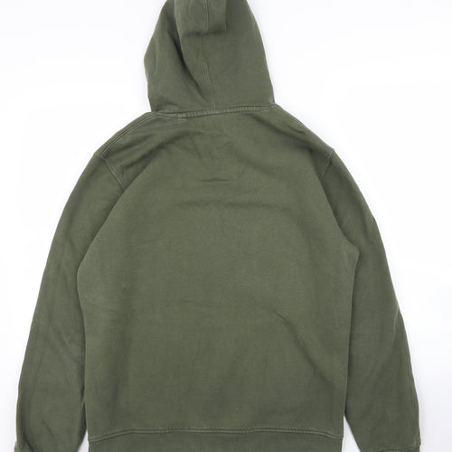 Easy Mens Green   Pullover Hoodie Size M