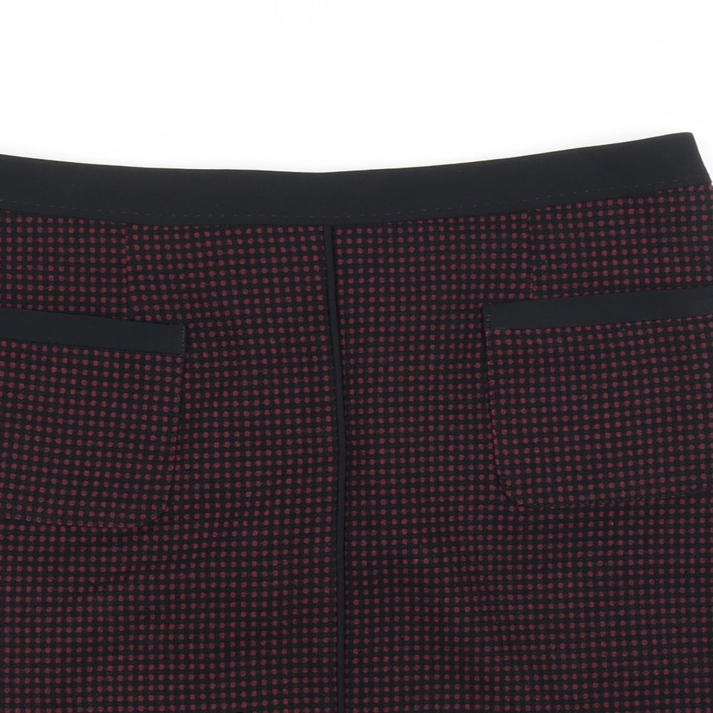 Peacocks Womens Purple   A-Line Skirt Size 12