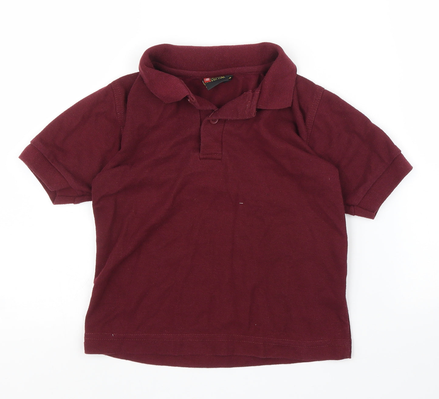Cotton Ridge Boys Purple   Basic Polo Size 3 Years