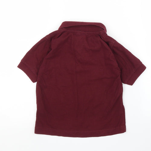 Cotton Ridge Boys Purple   Basic Polo Size 3 Years
