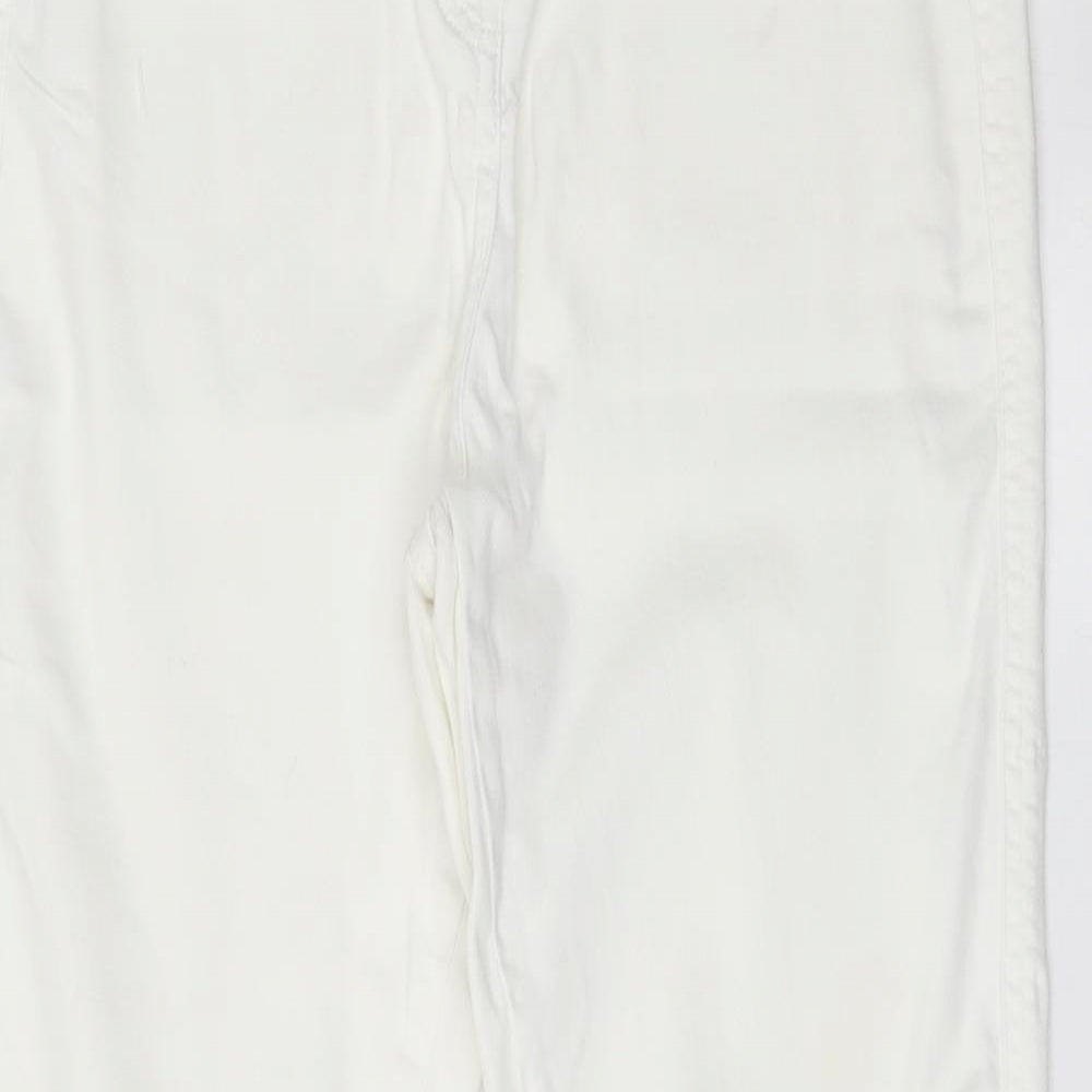 NEXT Womens White   Skinny Jeans Size 14