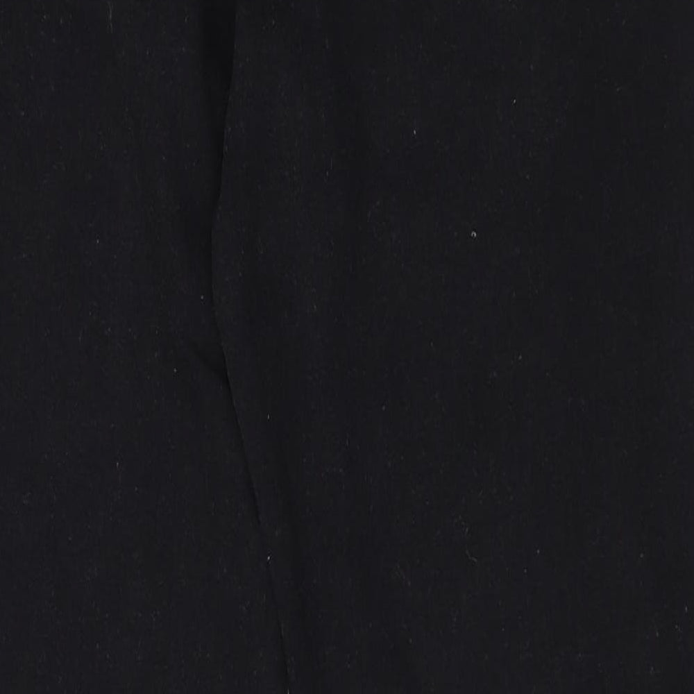 Marks and Spencer Womens Black   Straight Jeans Size 14 L27 in