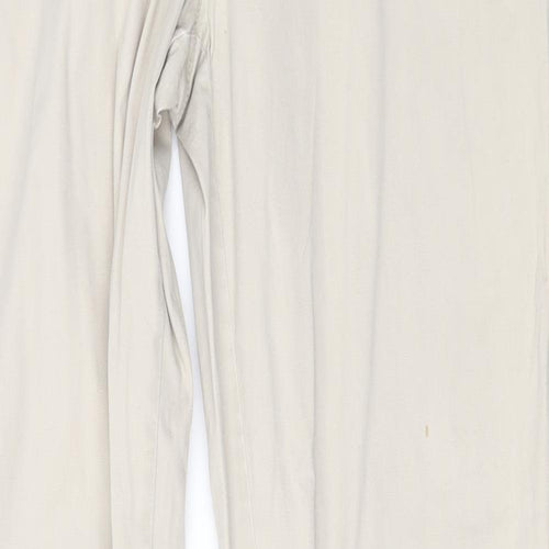 TU Womens Beige   Sweatpants Trousers Size 14 L33 in