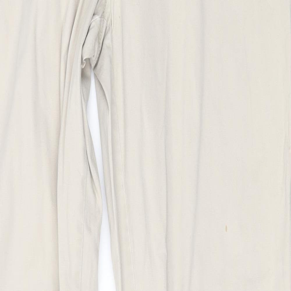 TU Womens Beige   Sweatpants Trousers Size 14 L33 in