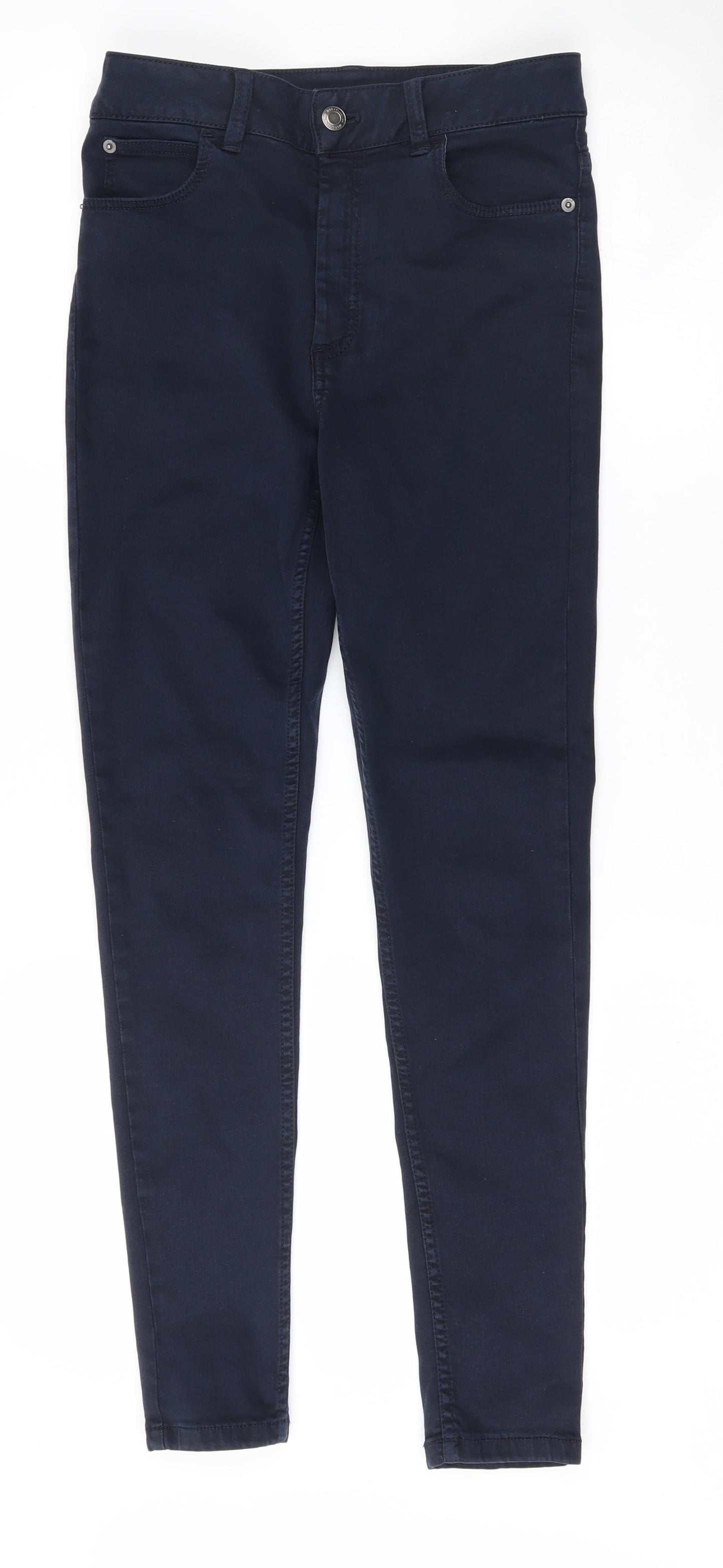 Marks and Spencer Womens Blue   Skinny Jeans Size 8 L26.5 in
