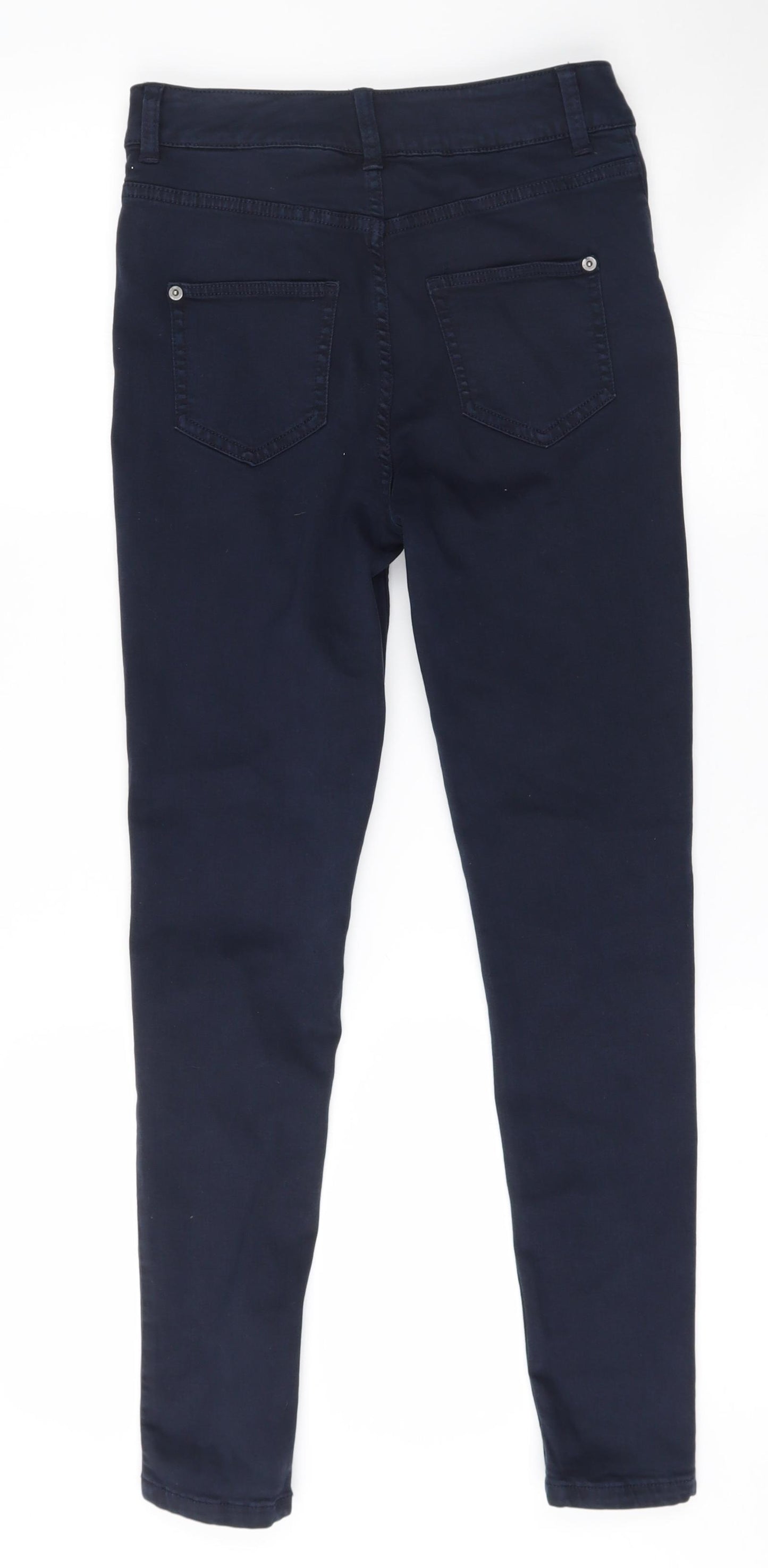 Marks and Spencer Womens Blue   Skinny Jeans Size 8 L26.5 in