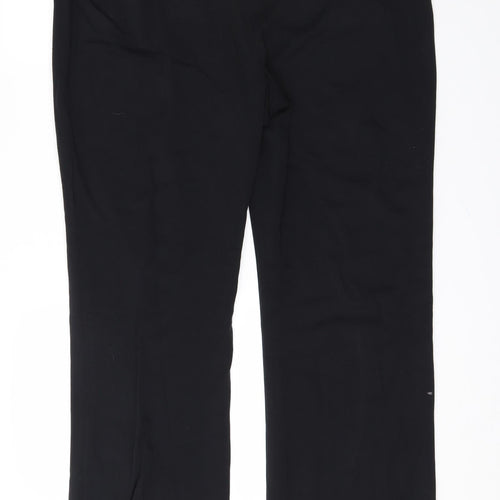 Marks and Spencer Womens Black   Trousers  Size 16 L30 in