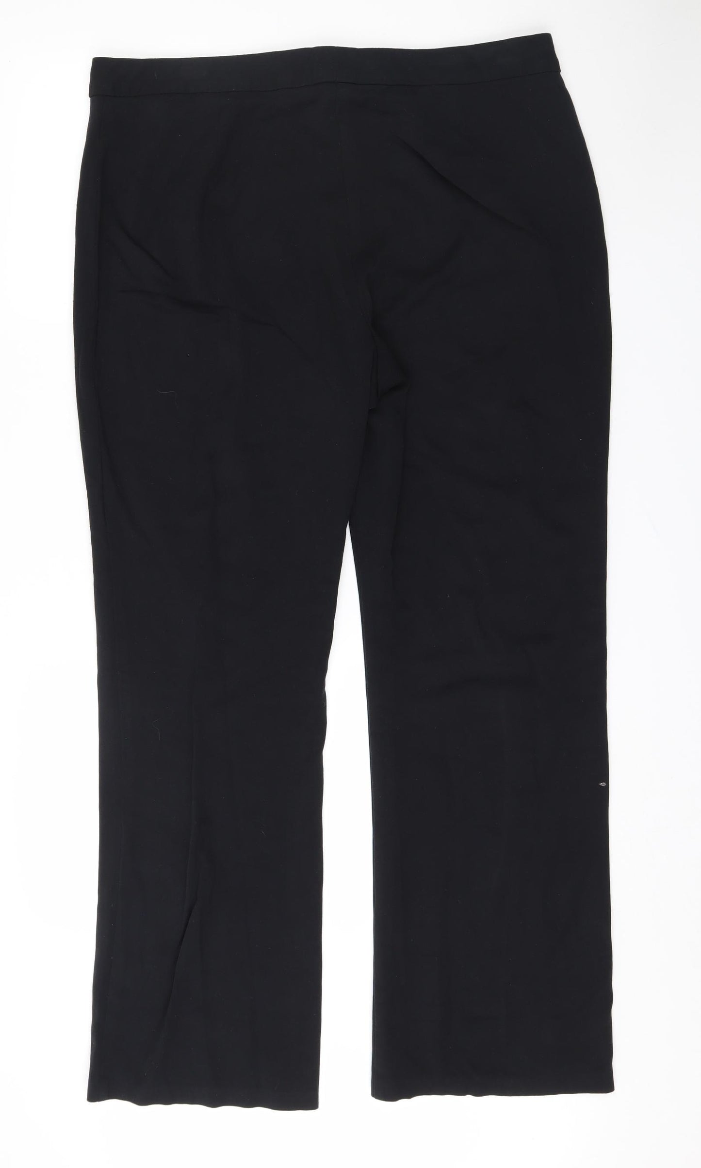 Marks and Spencer Womens Black   Trousers  Size 16 L30 in