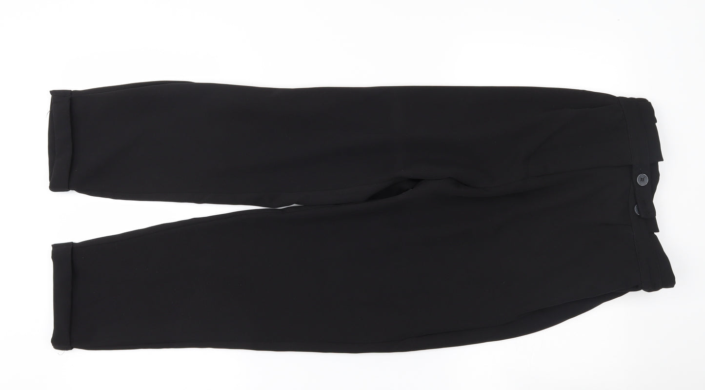 Pull&Bear Womens Black   Sweatpants Trousers Size M L25.5 in