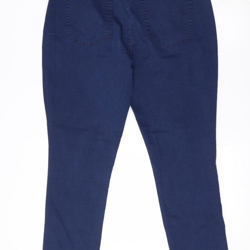 Damart Womens Blue   Jegging Trousers Size 20 L29 in