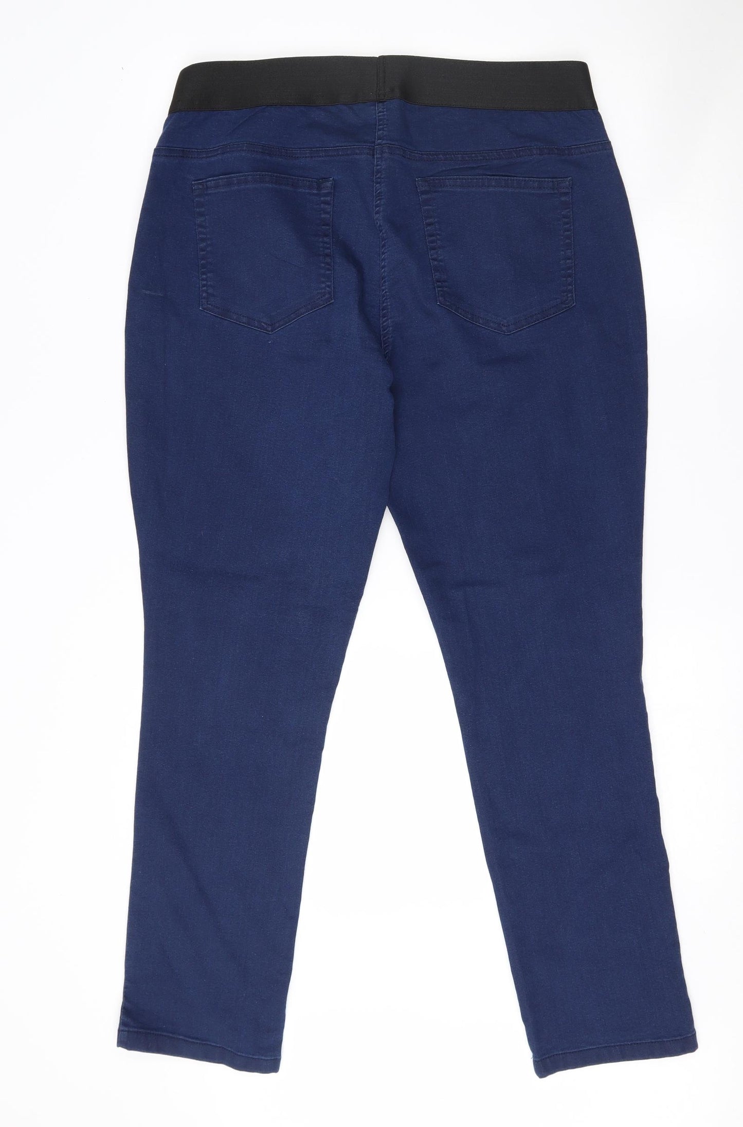 Damart Womens Blue   Jegging Trousers Size 20 L29 in