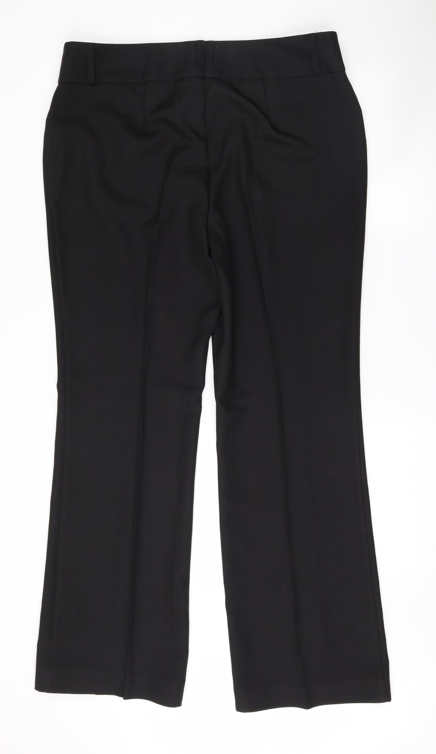 TU Womens Black   Trousers  Size 16 L32 in