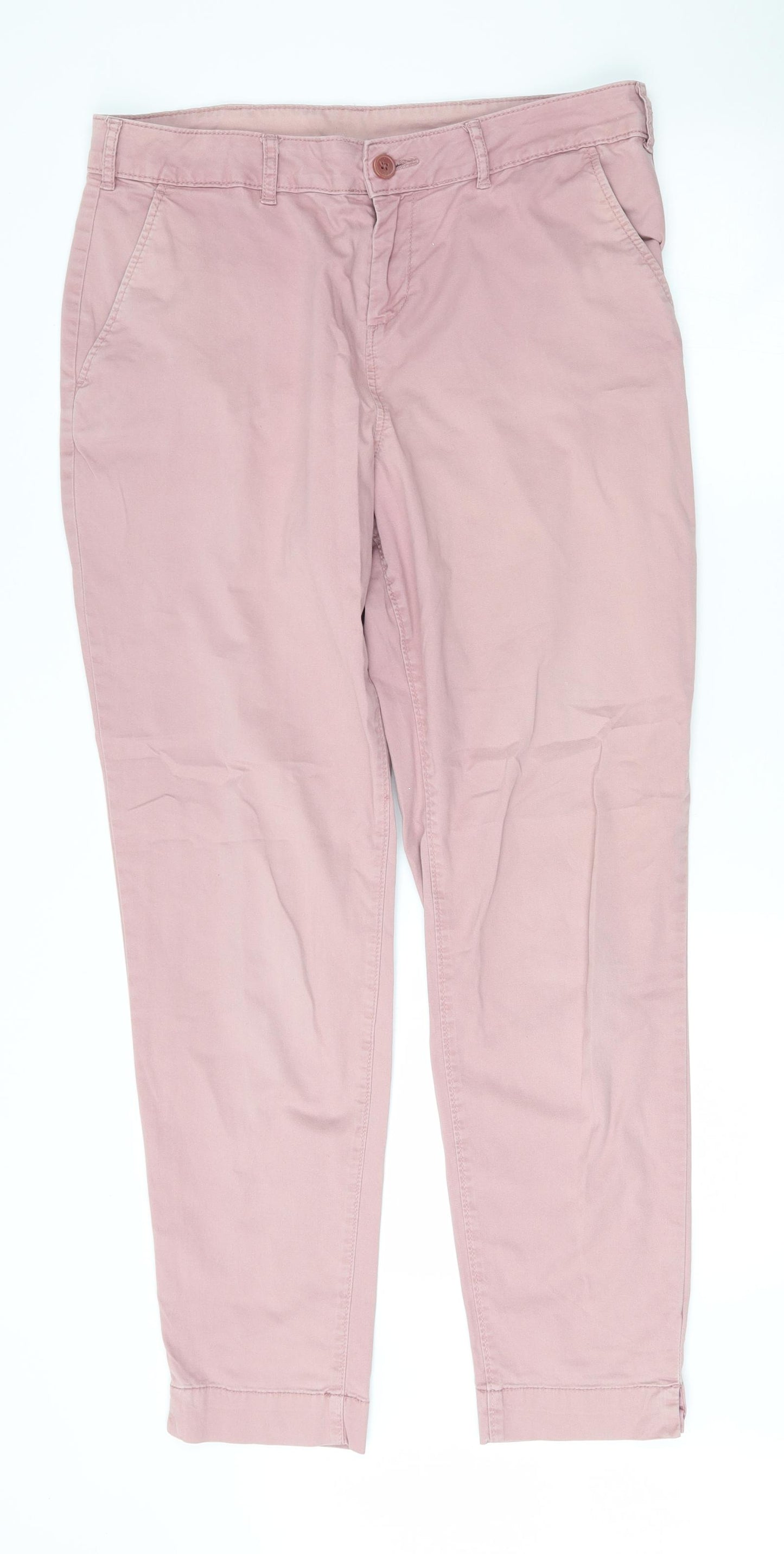 TU Womens Pink   Straight Jeans Size 14 L29 in