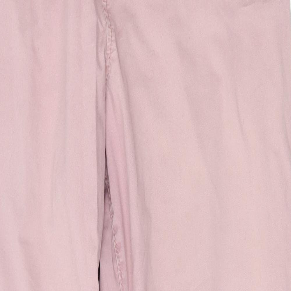 TU Womens Pink   Straight Jeans Size 14 L29 in